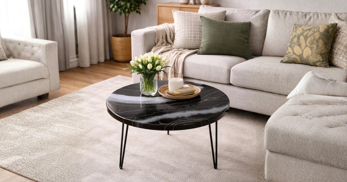 Stoliki z żywicy epoksydowej – interesujący dodatek do wnętrz